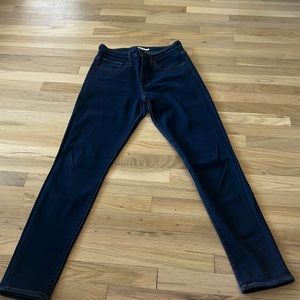 Levi’s 721 high rise skinny 27x28. Dark navy blue